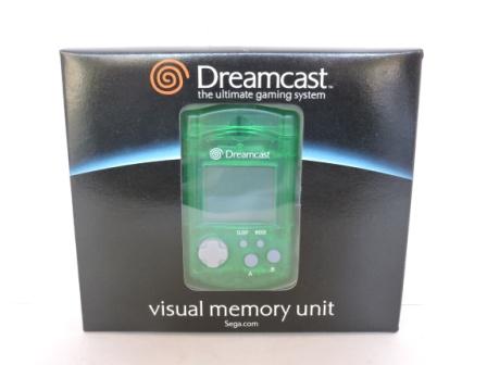 Dreamcast VMU Memory Unit (Green) (SEALED) - Dreamcast Accessory